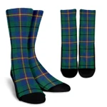 Scottish Carmichael Ancient Clan Tartan Socks - BN