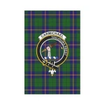 Scottish Carmichael Modern Clan Badge Tartan Garden Flag - K7