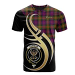 Scottish Carnegie Modern Clan Badge T-Shirt Believe In Me - K23