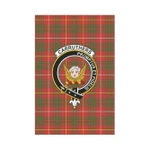 Scottish Carruthers Modern Clan Badge Tartan Garden Flag - K7