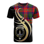 Scottish Charteris Clan Badge T-Shirt Believe In Me - K23