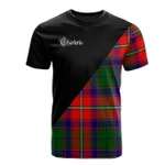 Scottish Charteris Clan Badge T-Shirt Military - K23