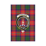 Scottish Charteris District Clan Badge Tartan Garden Flag - K7