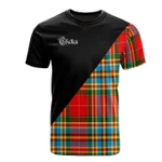 Scottish Chattan Clan Badge T-Shirt Military - K23
