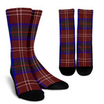 Scottish Chisholm Hunting Modern Clan Tartan Socks - BN
