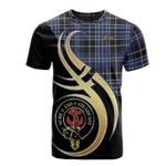 Scottish Clark Clan Badge T-Shirt Believe In Me - K23