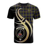 Scottish Clelland Modern Clan Badge T-Shirt Believe In Me - K23