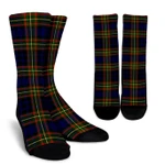 Scottish Clelland Modern Clan Tartan Socks - BN