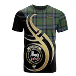 Scottish Cochrane Ancient Clan Badge T-Shirt Believe In Me - K23
