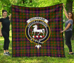 Scottish Cochrane Modern Clan Badge Tartan Quilt Original - TH8