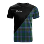 Scottish Cockburn Ancient Clan Badge T-Shirt Military - K23