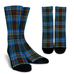 Scottish Cockburn Modern Clan Tartan Socks - BN