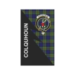 Scottish Colquhoun Clan Badge Tartan Garden Flag Flash Style - BN