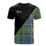 Scottish Colville Clan Badge T-Shirt Military - K23
