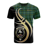 Scottish Cranstoun Clan Badge T-Shirt Believe In Me - K23