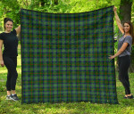 Scottish Cranstoun Clan Tartan Quilt Original - TH8
