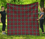 Scottish Crawford Modern Clan Tartan Quilt Original - TH8