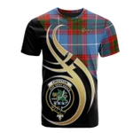 Scottish Crichton Clan Badge T-Shirt Believe In Me - K23