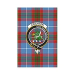 Scottish Crichton District Clan Badge Tartan Garden Flag - K7