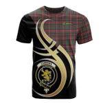 Scottish Cumming Hunting Modern Clan Badge T-Shirt Believe In Me - K23