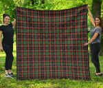 Scottish Cumming Hunting Ancient Clan Tartan Quilt Original - TH8