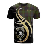 Scottish Cunningham Hunting Modern Clan Badge T-Shirt Believe In Me - K23