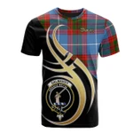 Scottish Dalmahoy Clan Badge T-Shirt Believe In Me - K23