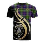Scottish Dalrymple Clan Badge T-Shirt Believe In Me - K23