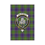 Scottish Dalrymple Clan Badge Tartan Garden Flag - K7