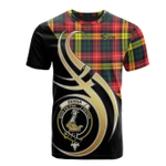 Scottish Dewar Clan Badge T-Shirt Believe In Me - K23