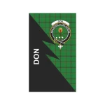 Scottish Don Clan Badge Tartan Garden Flag Flash Style - BN