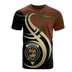 Scottish Drummond Clan Clan Badge T-Shirt Believe In Me - K23