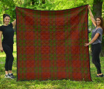 Scottish Drummond Clan Tartan Quilt Original - TH8