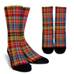 Scottish Drummond of Strathallan Clan Tartan Socks - BN