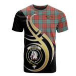 Scottish Dunbar Ancient Clan Badge T-Shirt Believe In Me - K23