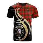 Scottish Dunbar Modern Clan Badge T-Shirt Believe In Me - K23
