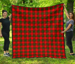 Scottish Dunbar Modern Clan Tartan Quilt Original - TH8