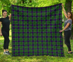 Scottish Duncan Modern Clan Tartan Quilt Original - TH8