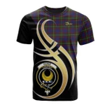 Scottish Durie Clan Badge T-Shirt Believe In Me - K23