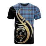 Scottish Elliot Ancient Clan Badge T-Shirt Believe In Me - K23