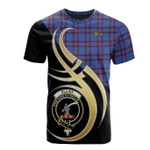 Scottish Elliot Modern Clan Badge T-Shirt Believe In Me - K23