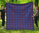 Scottish Elliot Modern Clan Tartan Quilt Original - TH8