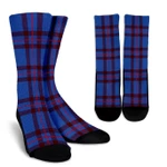 Scottish Elliot Modern Clan Tartan Socks - BN