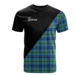 Scottish Falconer Clan Badge T-Shirt Military - K23