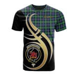 Scottish Farquharson Ancient Clan Badge T-Shirt Believe In Me - K23