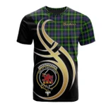 Scottish Farquharson Modern Clan Badge T-Shirt Believe In Me - K23