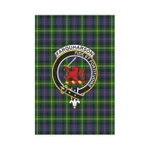 Scottish Farquharson Modern Clan Badge Tartan Garden Flag - K7