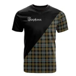 Scottish Farquharson Weathered Clan Badge T-Shirt Military - K23