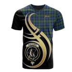 Scottish Fletcher Ancient Clan Badge T-Shirt Believe In Me - K23