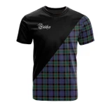 Scottish Fletcher Modern Clan Badge T-Shirt Military - K23